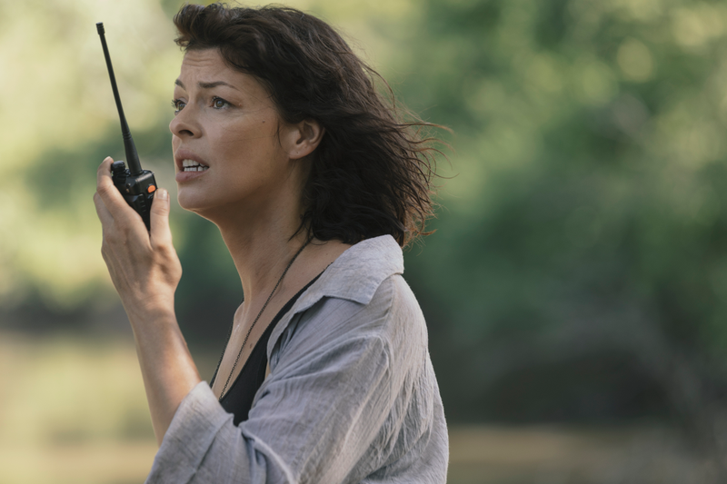 Anne/Jadis (Pollyanna McIntosh) asks for a favor.